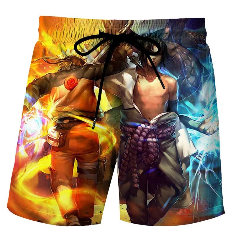

3D Print Unisex Anime Casual Shorts Loose Beach Breathable Shorts ​ Basketball Shorts Men Running Sports Fitness Short Funny