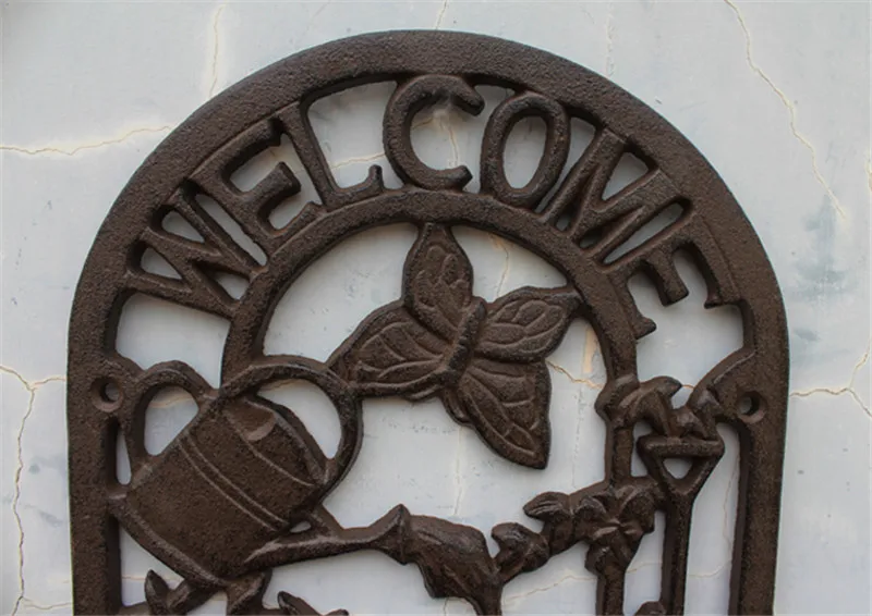 Чугунный настенный держатель для горшков растений цветов плантатор подставка