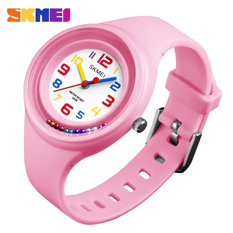 

SKMEI Brand High-end Watches Fashion Children's Quartz Watches 50 Meters Waterproof Children's Clock Student Watch 1386