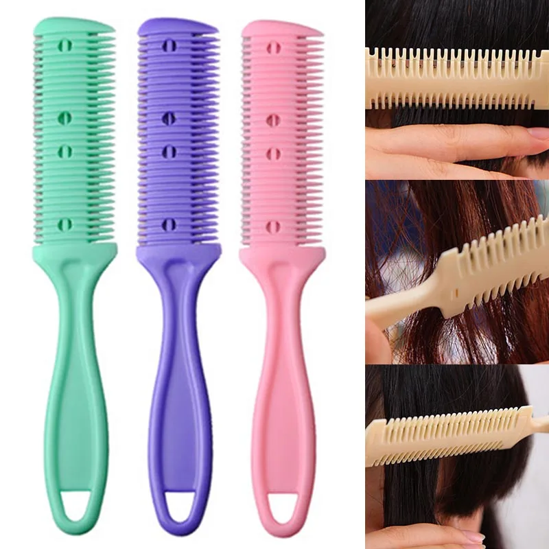 

1PC Haircut Comb Women Liu Hai Random Hair Shea Fashion DIY Thinner New Hair Tools Double Side Eco-Friendly