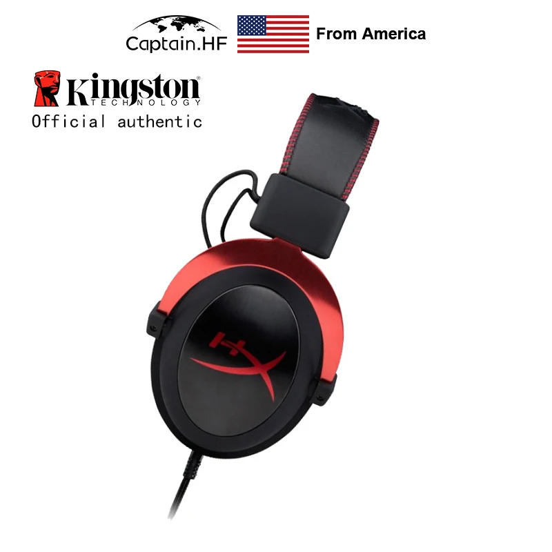US Captain Профессиональная Игровая Гарнитура Hyper x Cloud II для Ноутбука и ПК с