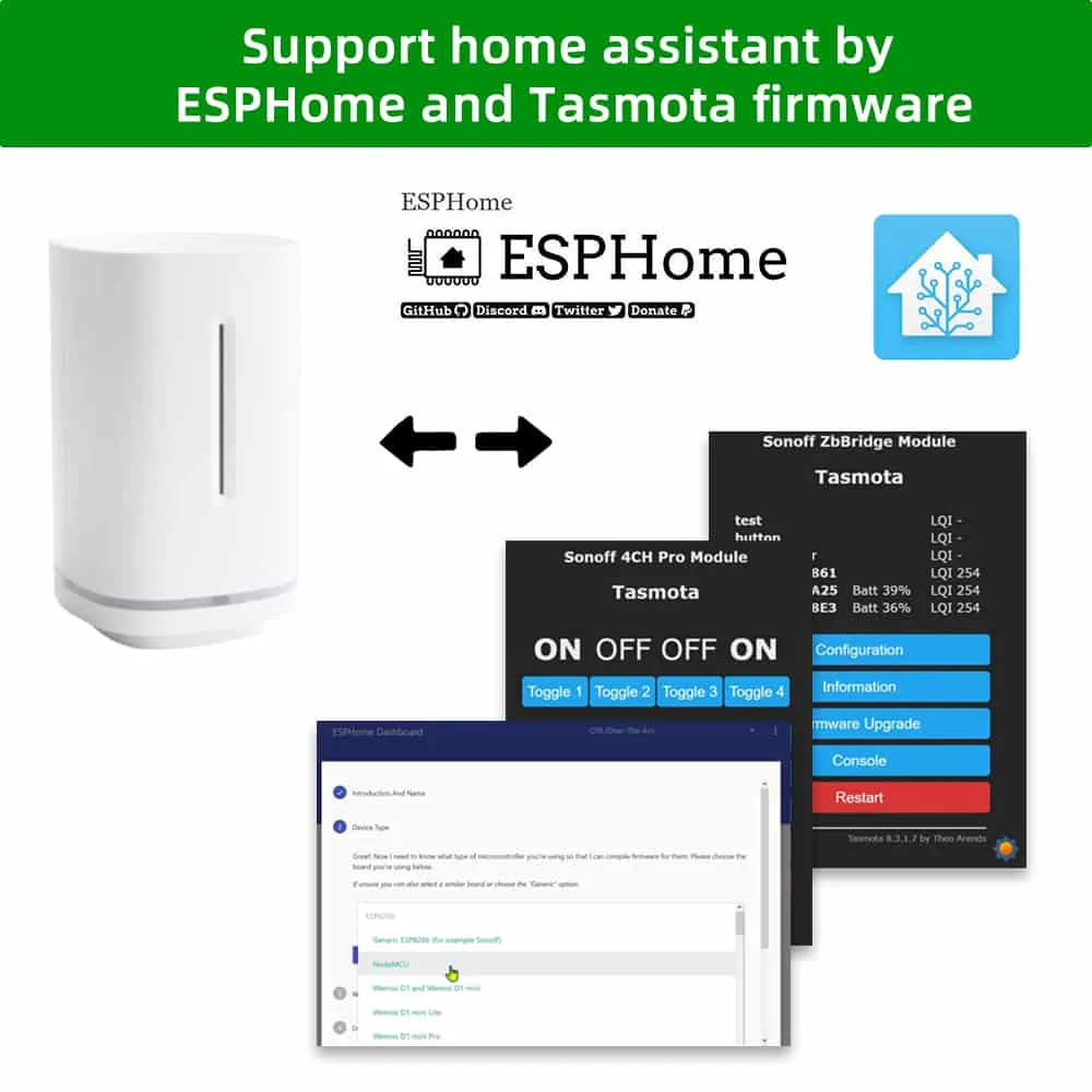 ESP32 Wifi Temperature Sensor Monitoring Wireless Thermometer ESPHome Home Assistant Automation DIY | Электроника