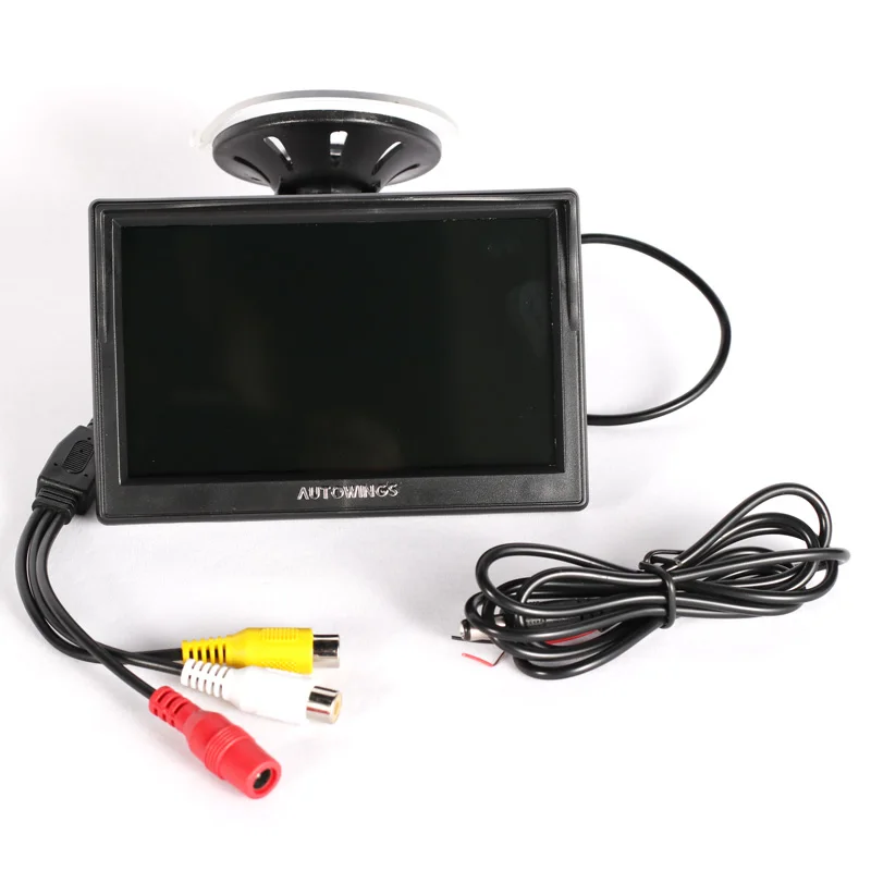 5 дюймовый автомобильный монитор для камеры заднего вида парковочный HD 800*480 tft lcd