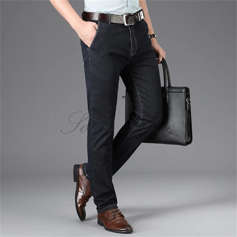 Бесплатная доставка 2020 мужские весенние Летние Осенние новые прямые джинсы с