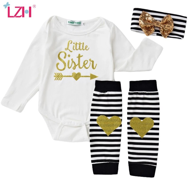 Комплект из 3 предметов для маленьких девочек на осень и зиму цельный комбинезон