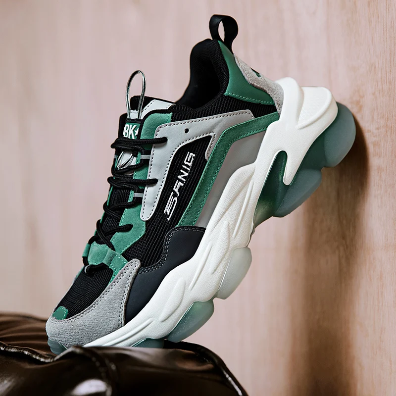 

New Style Suede Sneakers Men Outdoor Anti-skid Casual Shoes Man Trendy Zapatillas De Deporte Leisure Footwear Men Run Shoes