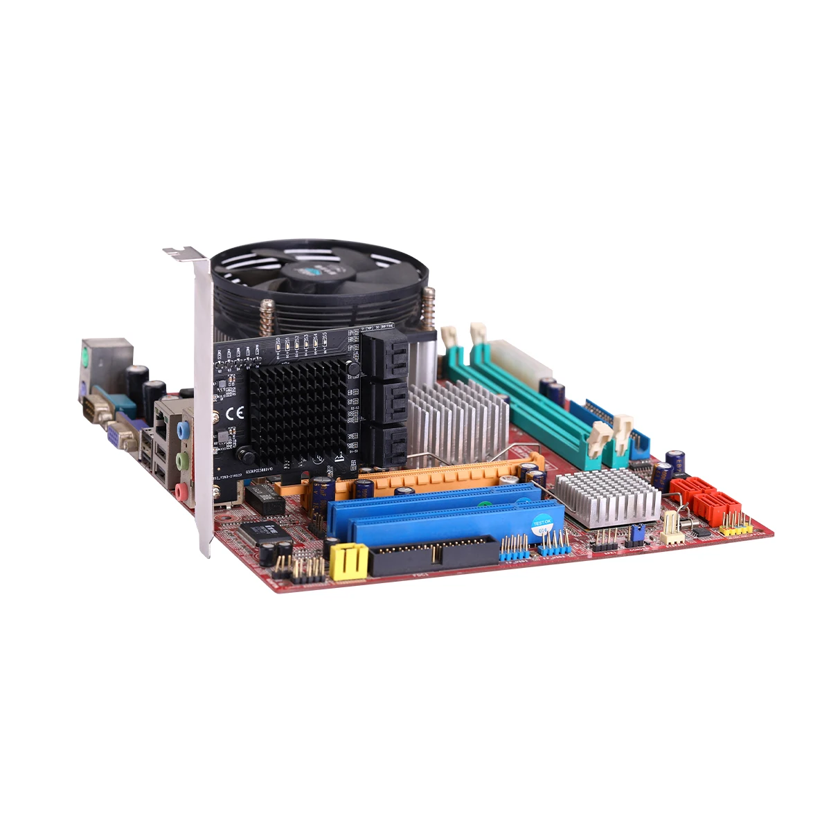 ЧИА Майнинг PCIe gen3 x1 до 6 портов 6G SATA III 3 0 контроллер Расширительная карта без Raid