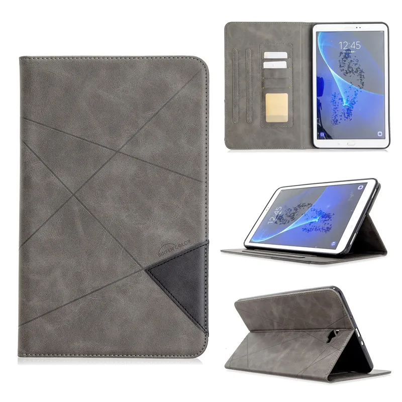 Для Samsung Galaxy Tab A A6 10 1 2016 SM-T580 T580N T585 T585C чехол для планшета роскошный бизнес Смарт
