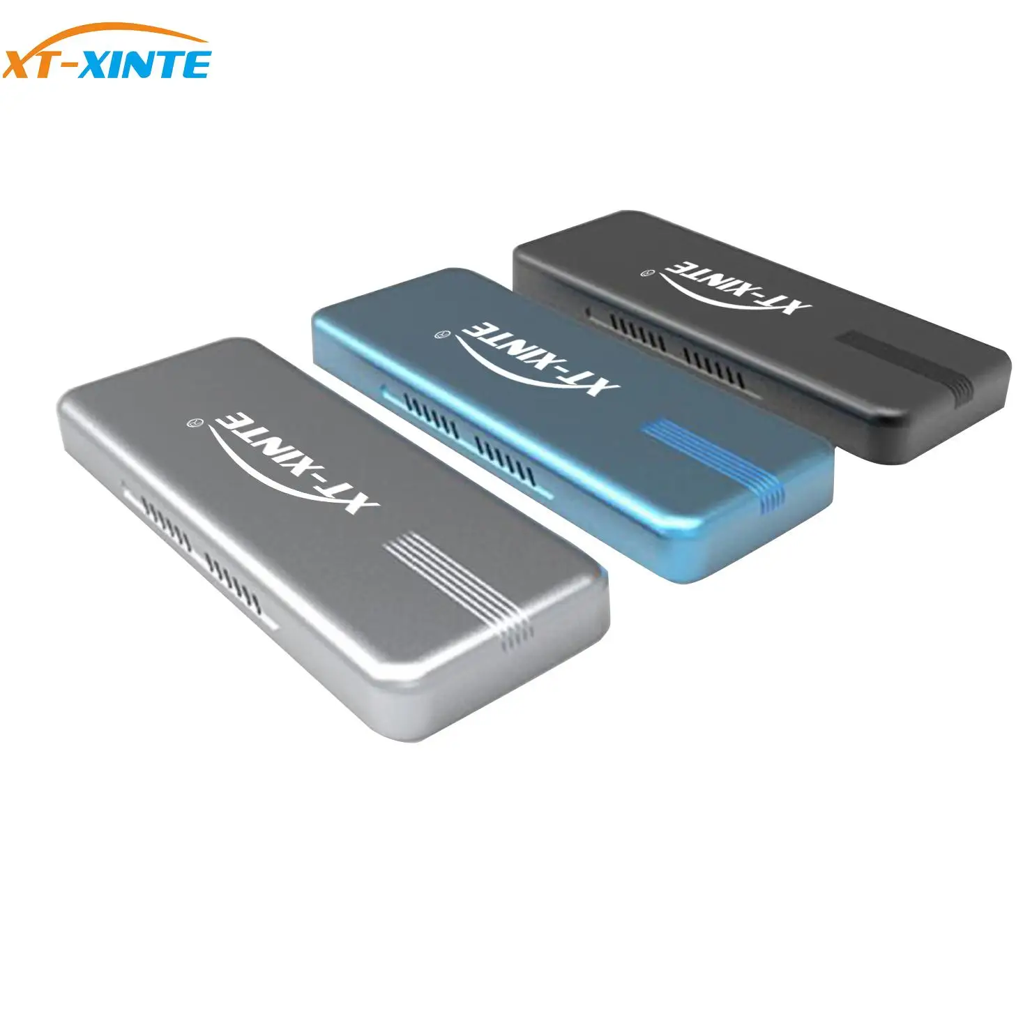 

Корпус для жесткого диска XT-XINTE PCIE NVMe USB3.1 M.2 к адаптеру type C 10 Гбит/с, поддержка емкости 6 ТБ, чехол для внешнего жесткого диска с ключом M