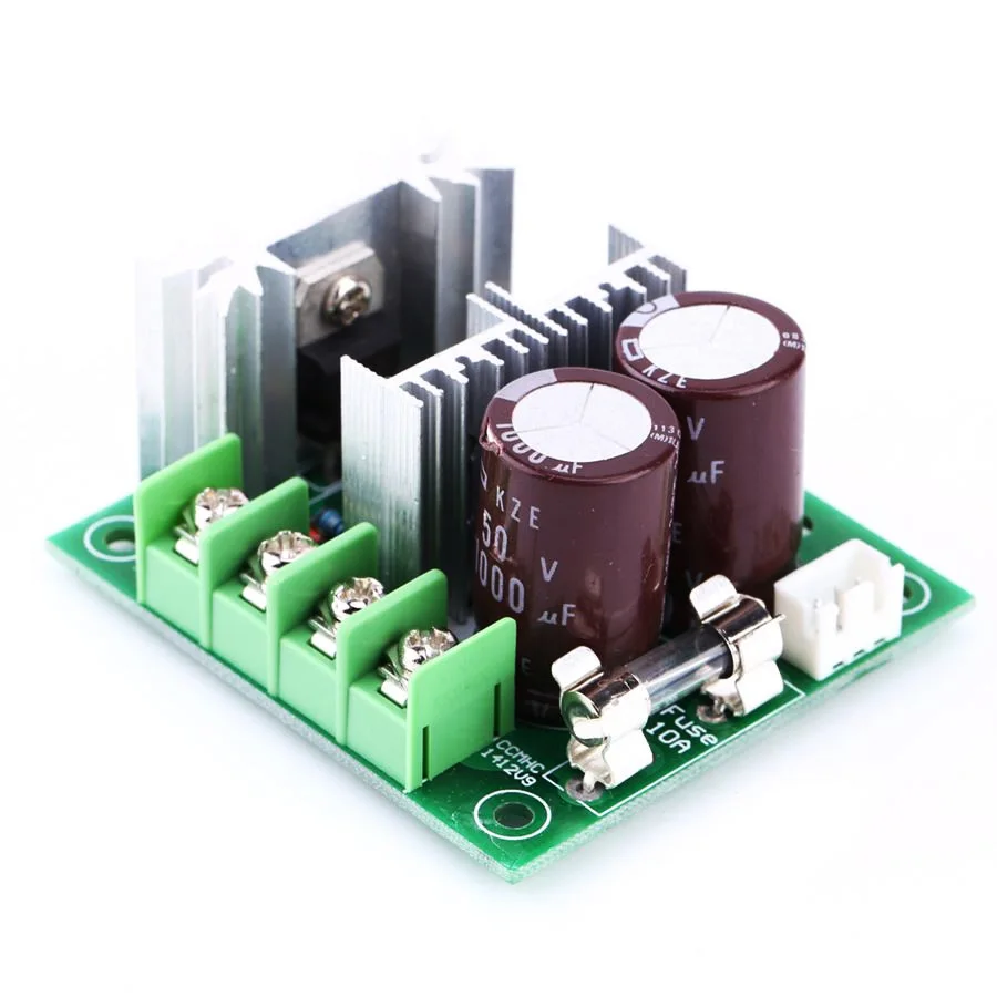 Регулируемый контроллер скорости двигателя постоянного тока DC 12V 40V 400W 10A