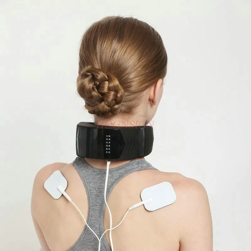 neck Medical Electric Cervical Massager Neck Waist Shoulder Multifunction Whole Body Pulse Electronic Smart Massage Meridian