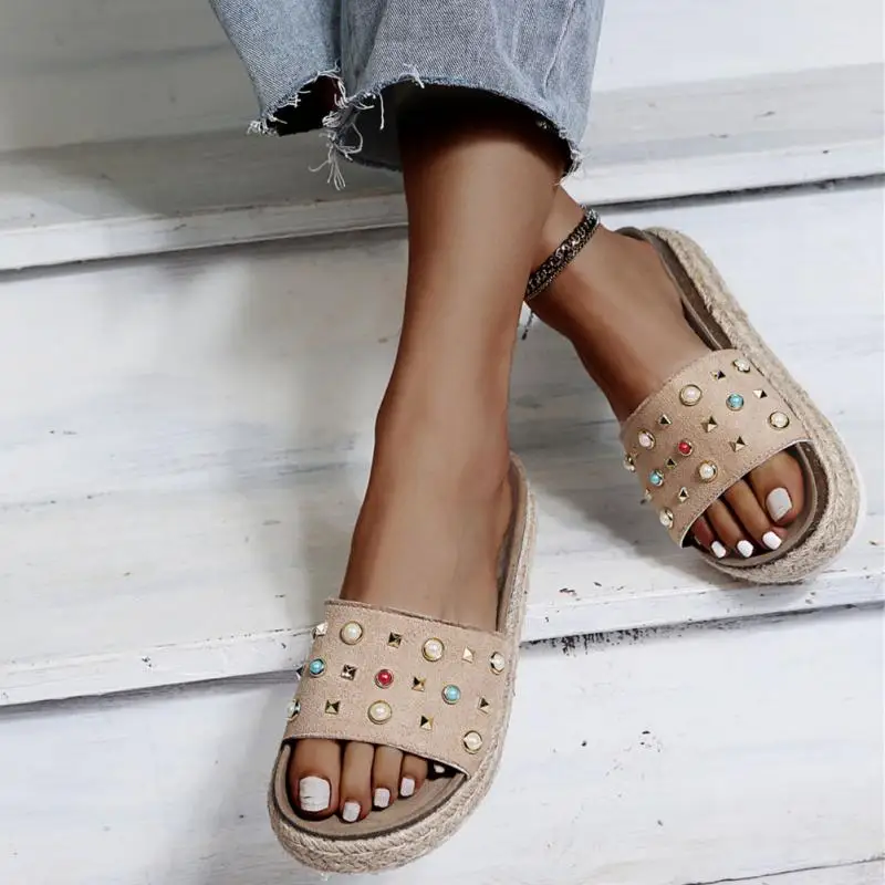 

Summer Shoes Women Slippers Outdoor Casual Sildes Female Beach Slippers Casual Comfortable Platform Ladies Slippers