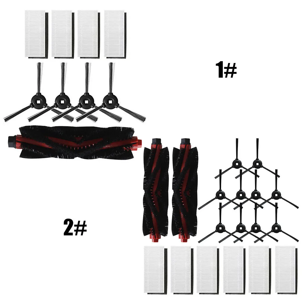 

Filters Main Brush Side Brush Accessories Kits For Lefant M301 M201 M501-A T800 Vacuum Filter Side Brush For Home Cleanig