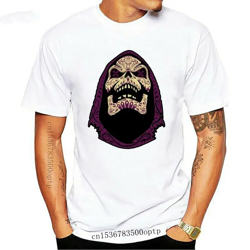 

Heman T-Shirt Skeletor Tee Funny Cartoon Newest Fashion Tee Shirt