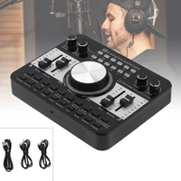 new v3 sound card accompaniment live equipment parts microphone sound card for karaoke singing computer guitar