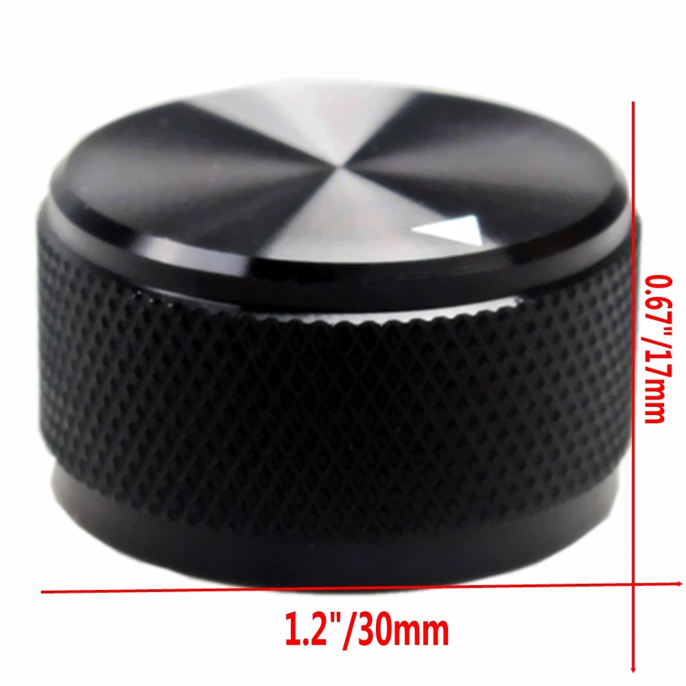 Ручка потенциометра из твердого алюминия ручка звукового регулятора громкости