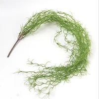 90cm artificial green plants air grass long vine wedding room outdoor garden ceiling hanging wall decoration photography props