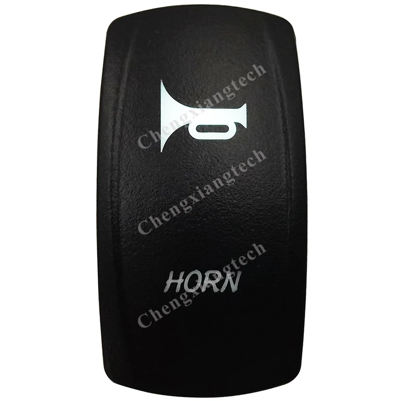 

DC12V 24V Marine Grade HORN Rocker Switch White Led lamp 3 Pin Momentory ON/OFF/ SPST Waterproof IP66