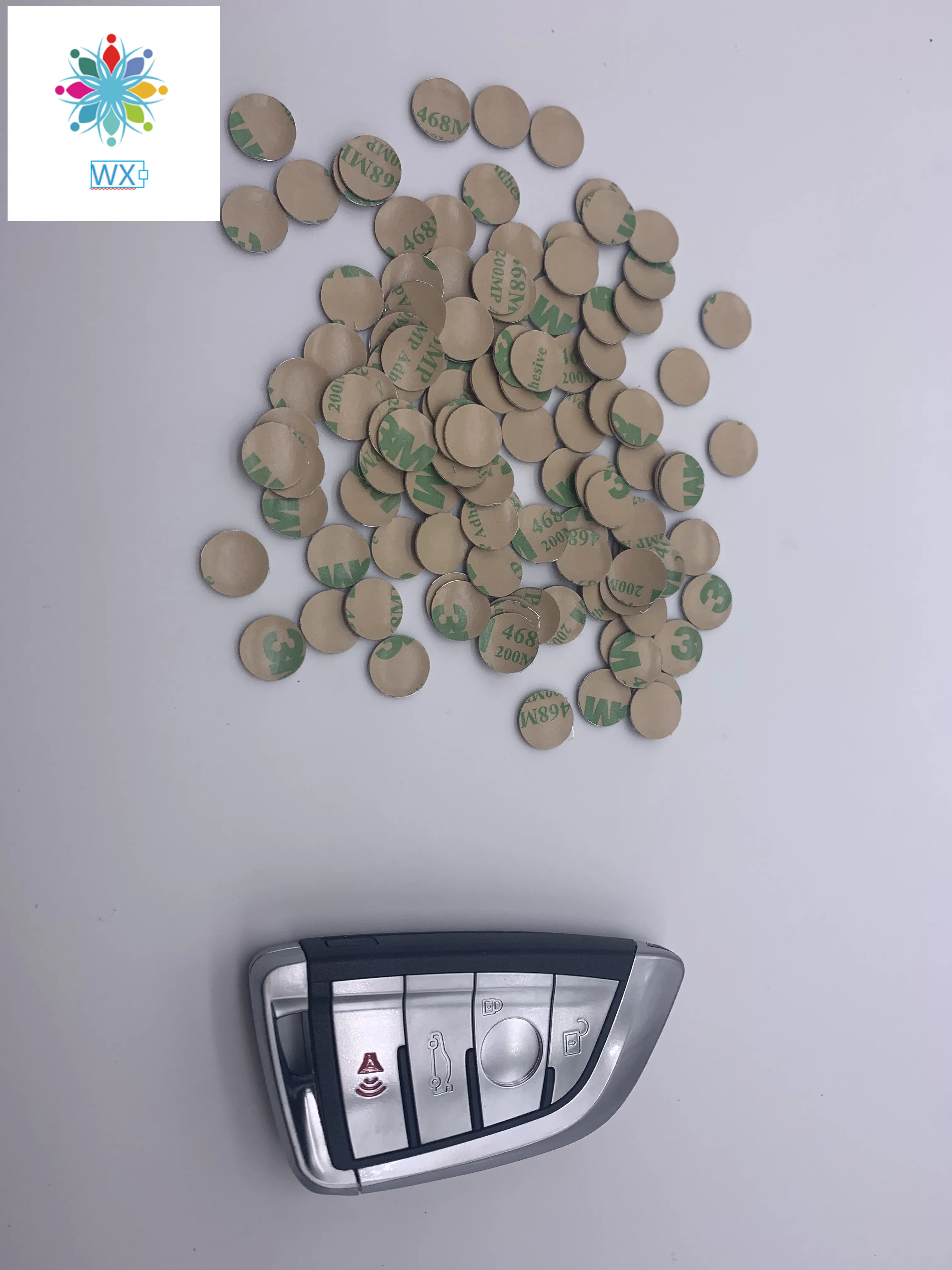 SPC 100 шт./лот 11 мм пульт дистанционного управления замена логотипа для BMW 3 серии 5 7