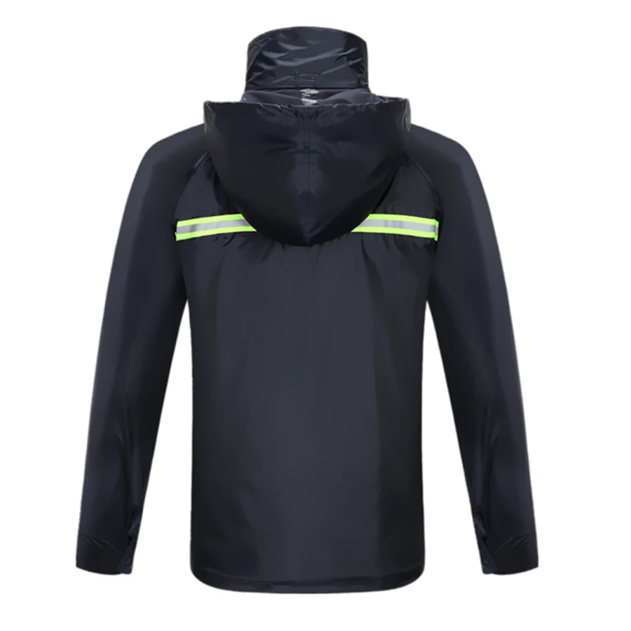 Водонепроницаемый комплект плащ дождевик штаны походный мотоциклетный мужской