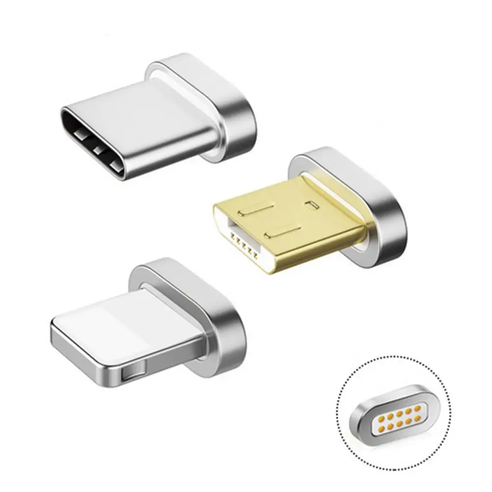 Магнитный разъем передачи магнитный Micro USB адаптер быстрой зарядки двойная