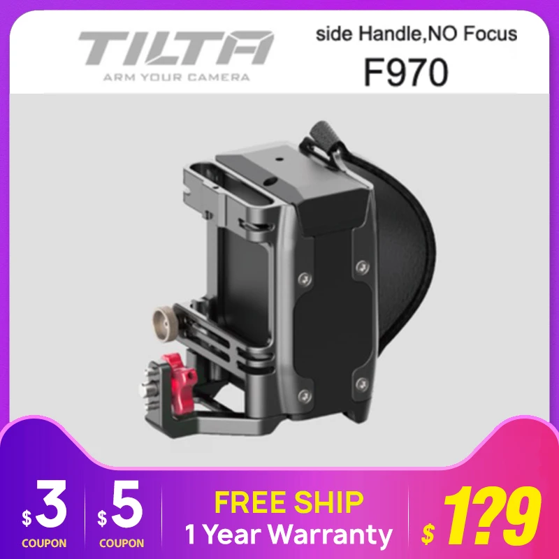 Наклонная ручка с боковой фокусировкой для камеры Sony серии A7 A9 Боковая питания