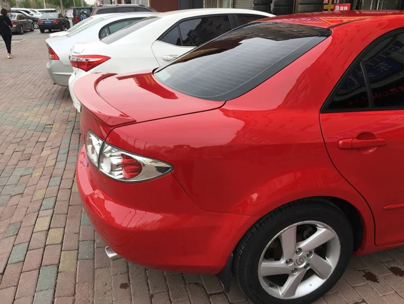 Спойлер для Mazda 6 2006 2013 спойлер автомобилей Sedan YCK цветной задний из АБС