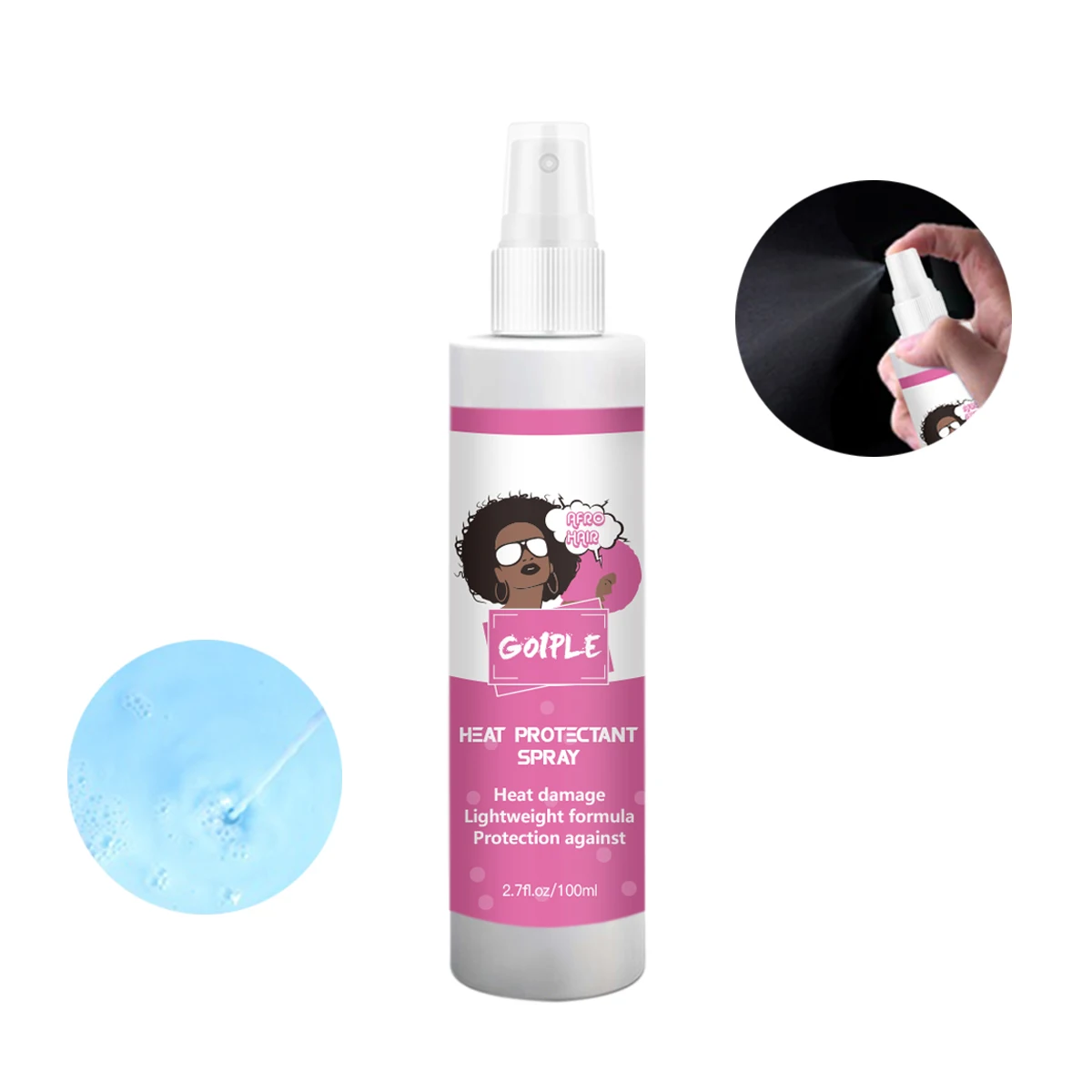 Увлажняющий спрей против экстремального нагрева для ухода за волосами | Красота