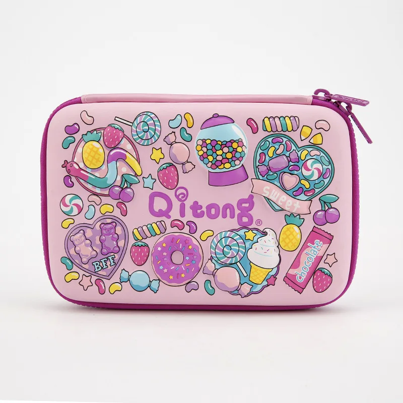 Чехол для карандаша с изображением мороженого единорога школьные