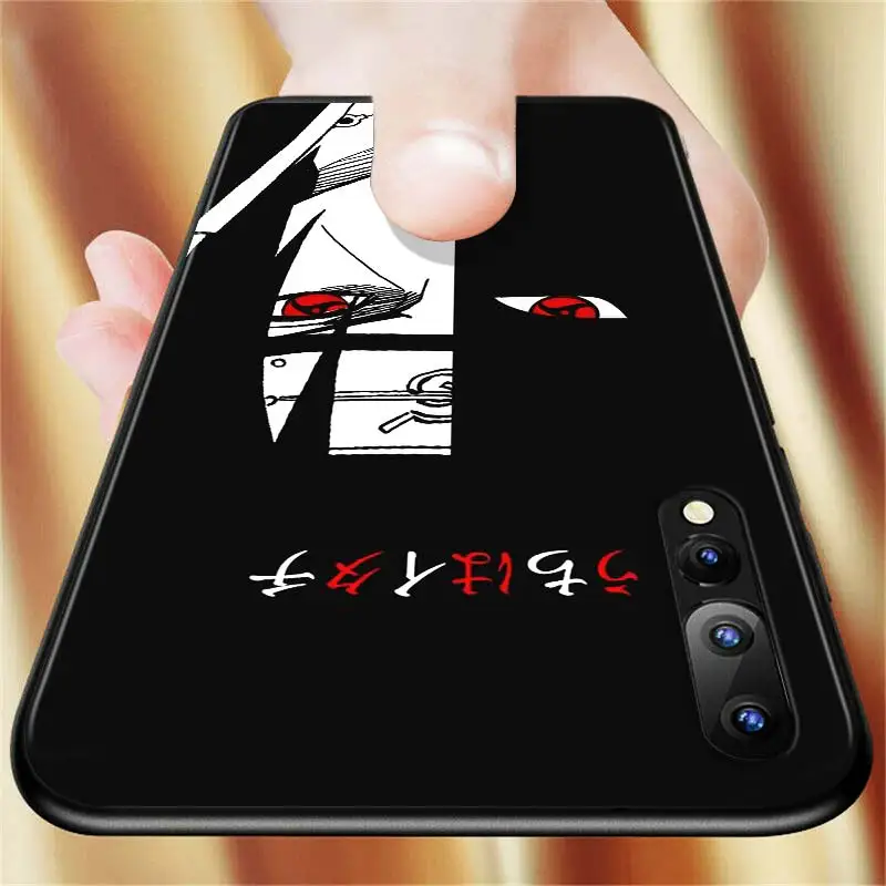 

Anime Naruto Back Silicone Phone Case for Samsung Galaxy A90 A80 A70S A60 A50S A40 A20E A20 A10S Soft Black Cover