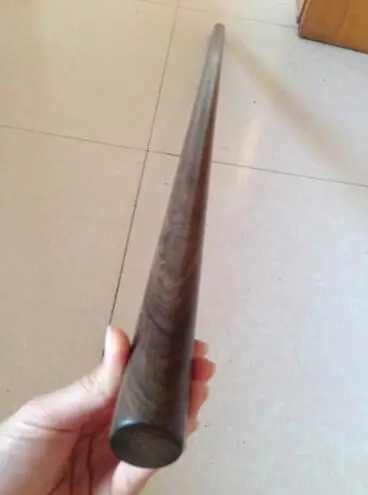

Hot selling Black Ebony Hardwood Shaolin Wushu Sticks Kung Fu Sticks Hardwood Escrima Sticks strong durable wood sticks
