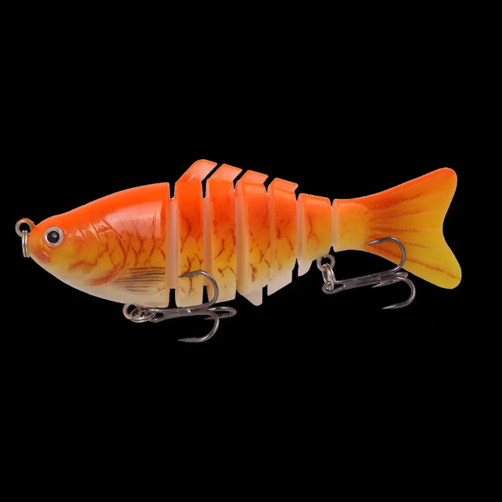 5 шт./лот рыболовные приманки жесткая наживка многосекционная приманка для