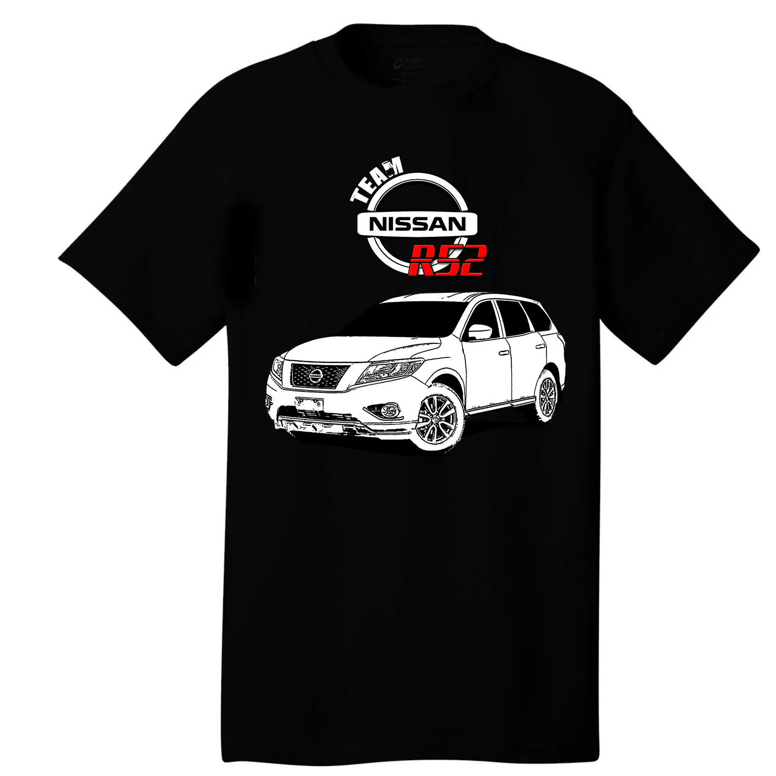 Футболка на заказ для Nissan Pathfinder Team R52 Car SUV | Мужская одежда