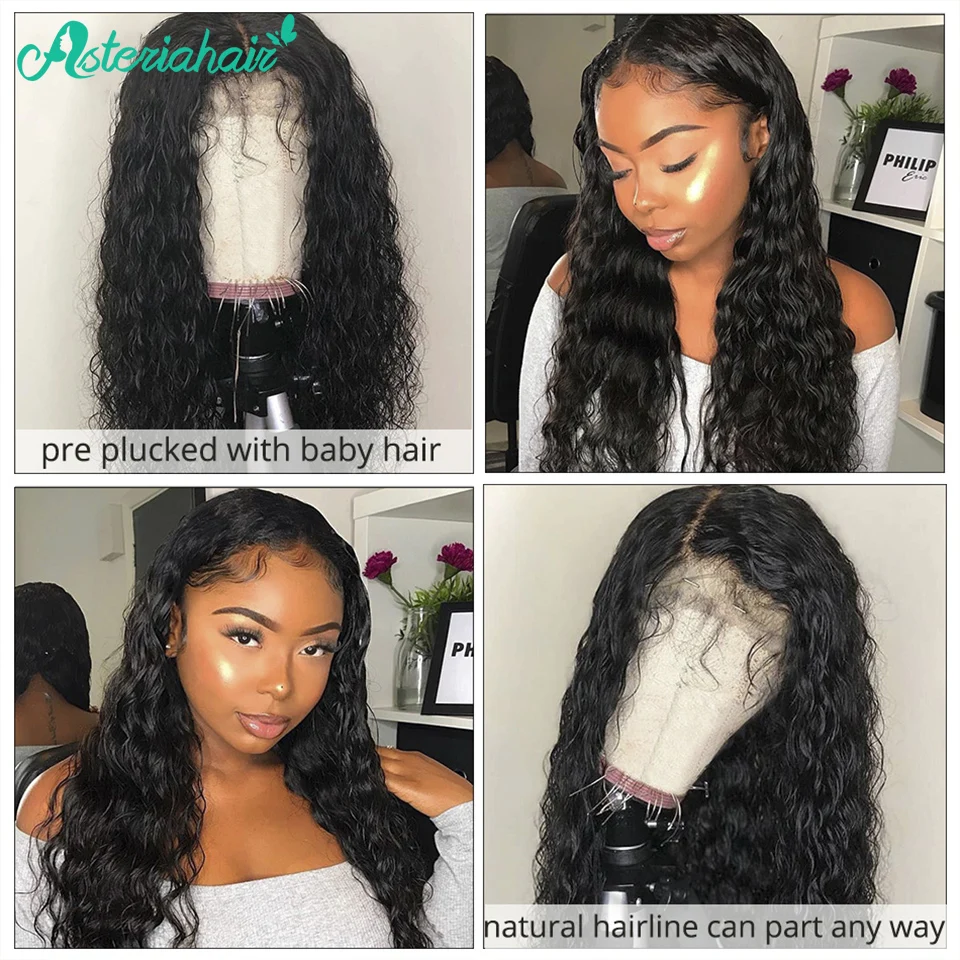 Парик из натуральных человеческих волос 4 х4 дюйма Перуанская волна|hair free shipping|hair