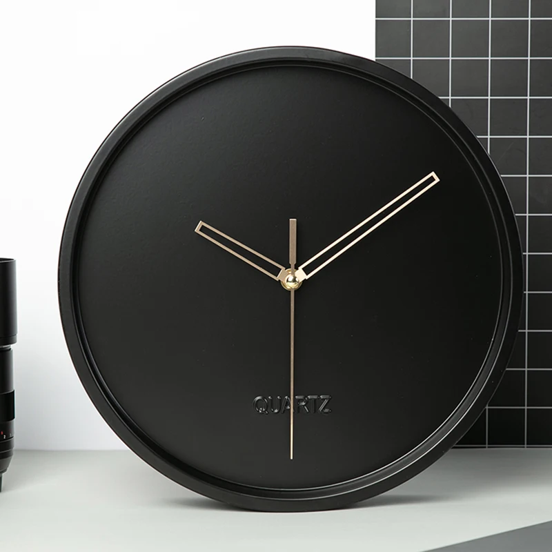 

Nordic Design Wall Clock Modern Design Decorative Creative Minimalist Simple Silent Fashion Household Horloge Home Decor HX50WC