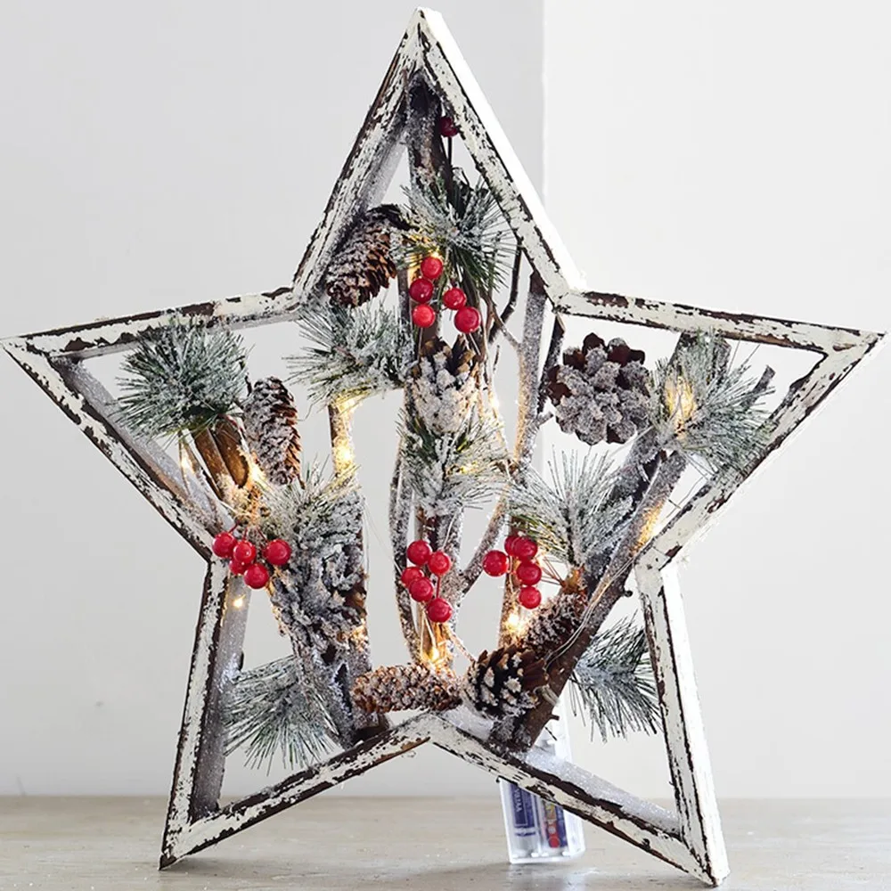 Рождественские украшения квадратные настенные подвесные Обои для рабочего