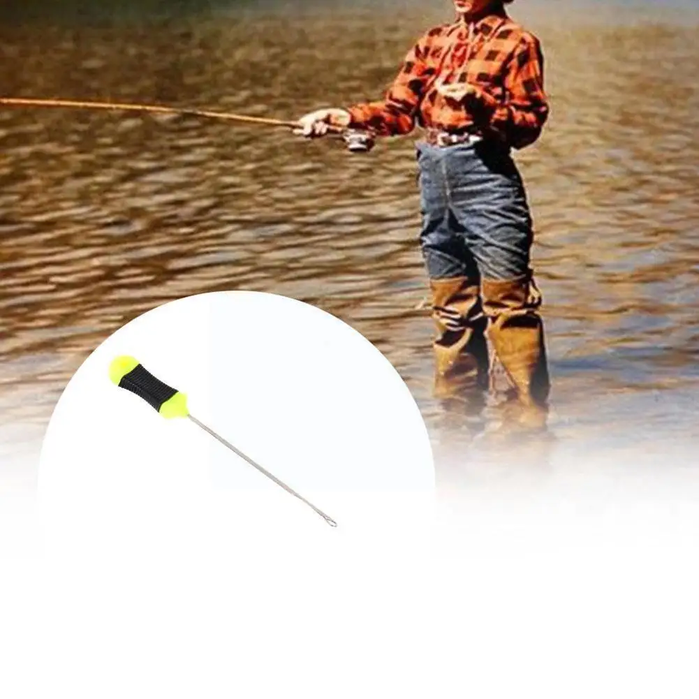 

1 Pcs Hook Needle 12cm Steel Boilie Needle Tool For Bait Loading Fishing Tackle Hair Rig For Carp Fishing F5p5
