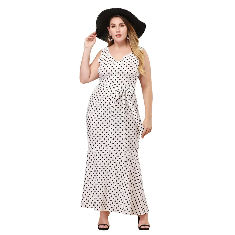 060 более размеры женское летнее платье длиной до лодыжки толстая ткань L XL XXL 3XL 4XL V
