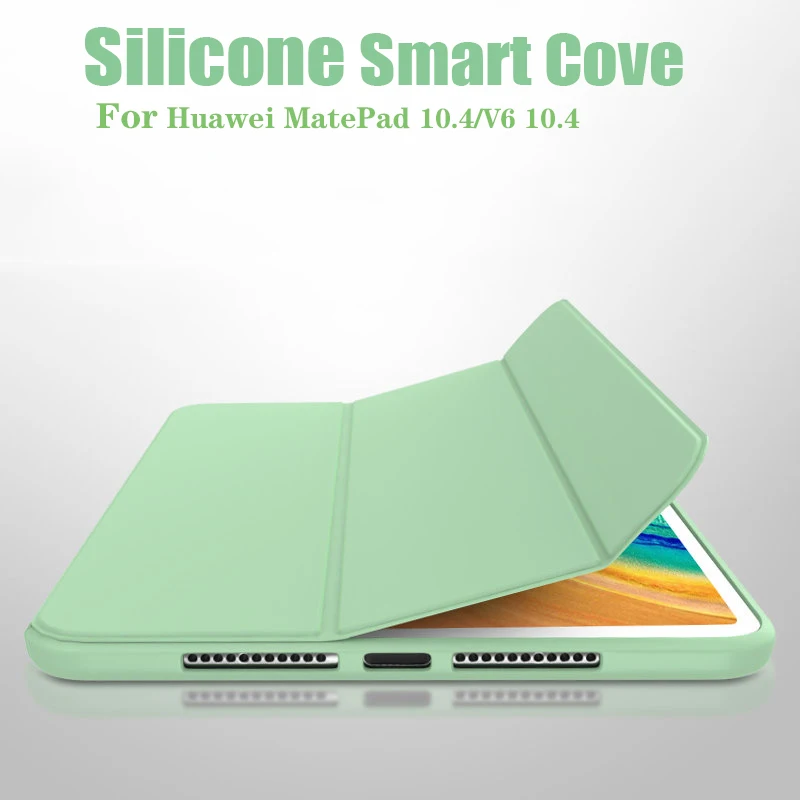

Чехол для Huawei Matepad 11 T5 T10S 10,1 "AGS3-L09/AGS3-W09/Huawei Matepad T10 9,7" AGR-L09/AGR-W09 силиконовый мягкий умный чехол