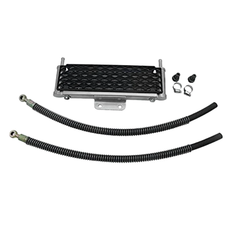 Мотоцикл масляный радиатор 4 ряда сетки Большой размер с 10 мм Tubling для 50Cc 160Cc