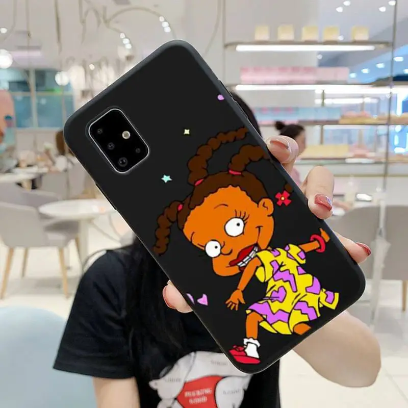

ZFGHSHYQ Cute Cartoon Rugrat Phone Cases For Samsung S9 10 20Plus Note 7 8 9 10 10plus Pro J8 M30 31 A30s A71