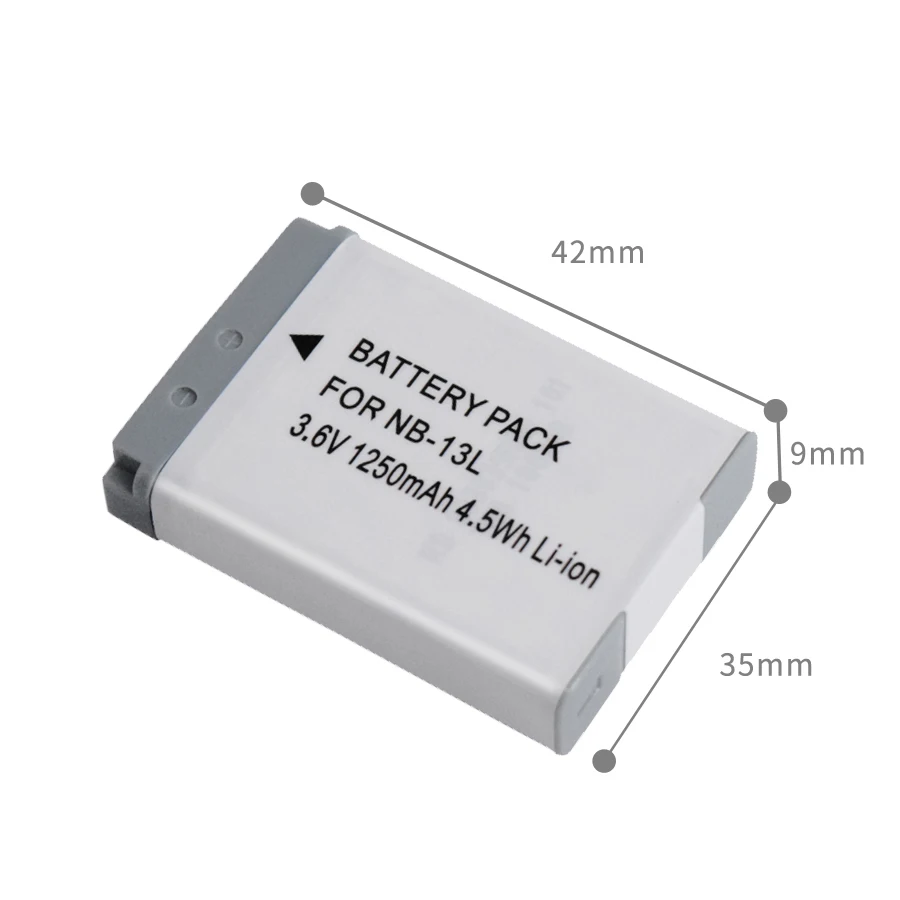 PALO 1250mAh NB-13L NB13L NB 13L Аккумулятор для цифровой камеры Canon G7 X Mark II G7X PM165 G5 X G5X G9 X G9X SX620 SX720 HS