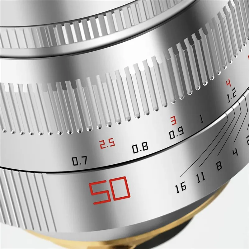 TTartisan 50mm F0.95 Lens Large Aperture Professional Recording Camera Lens for Leica M Mount Camera M9 M10 50 Camera Lens