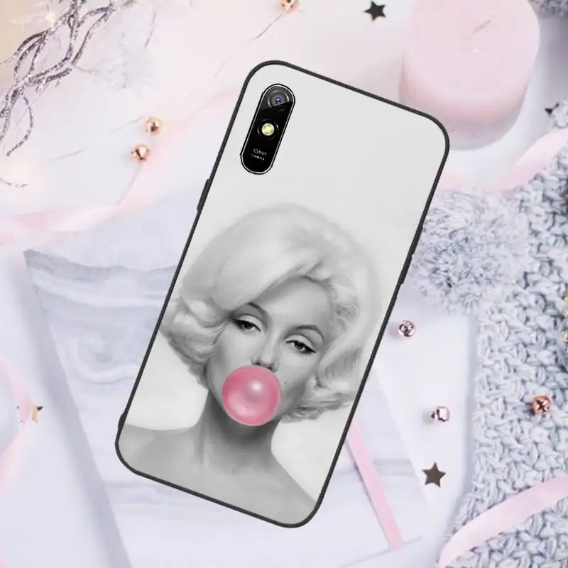 

MarilynMonroe Phone Case For Xiaomi Mi Redmi Note 7 8 9 pro 8T 9T 9S 9A 10 Lite pro