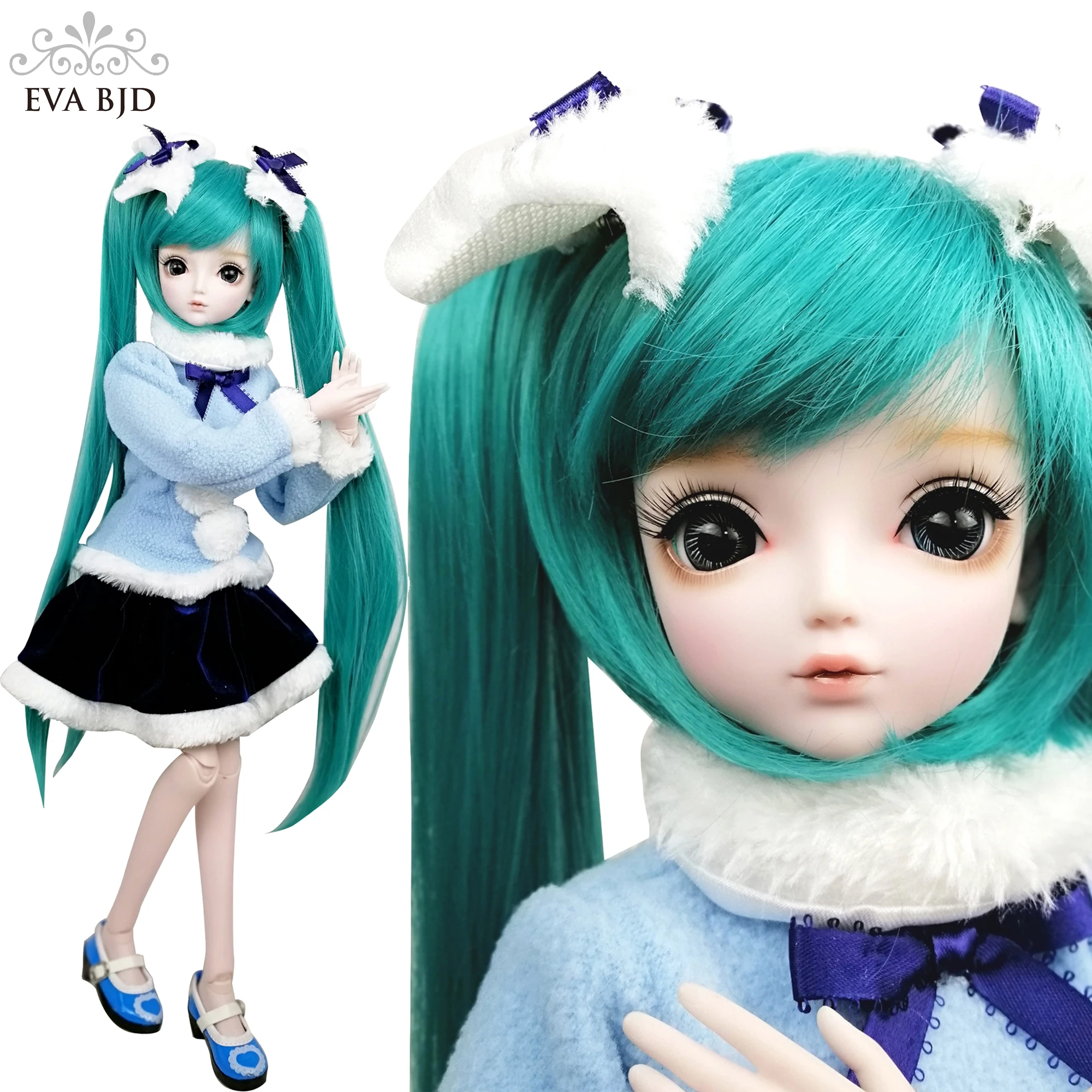 22 дюйма EVA BJD полный набор+ полный набор Косплей 1/3 BJD Кукла SD куклы шарнирная кукла DIY игрушка фигурка+ аксессуары подарок для девочек