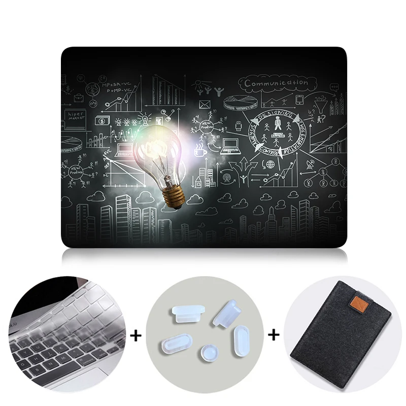 МТТ ноутбука чехол для ноутбука Macbook Air Pro retina 11, 12, 13, 15 и 16 дюймов с сенсорной панелью для macbook pro 13,3 A2159 сумка для ноутбука - Цвет: MB18