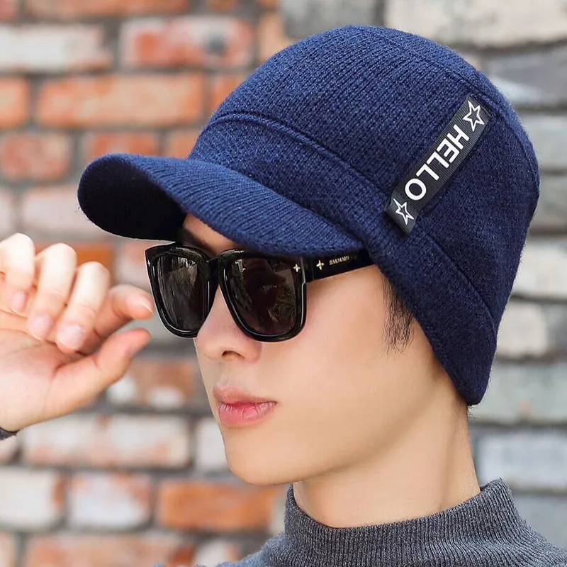 Зимние шапки Скалли Beanies шапка для мужчин и женщин шерстяная вязаная теплая плюшевая шапочки с шарфами Балаклава маска Knitted шапка вязаная зимняя Лыжная шапка
