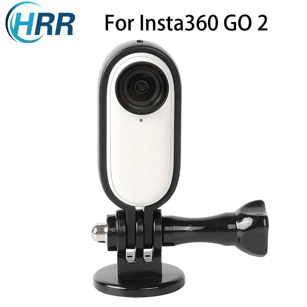 

Accessory Mount Frame Shell Holder with 1/4" Thread Adapter for Insta360 Go 2 Case Action Camera