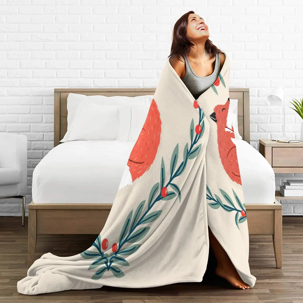 

Super Soft Sofa Blanket Sublimation Cartoon Cartoon Bedding Flannel Played Blanket Bedroom Decor for Children and Adults 18