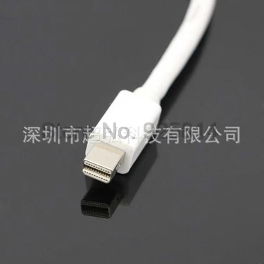 Через dhl или ems 100 шт Мини DP в HDMI конвертер Папа-мама адаптер кабель DisplayPort для Nootbook